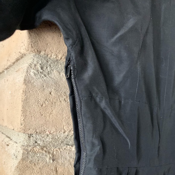 Vintage 1950s Dress and Collar - Picture 4 of 12